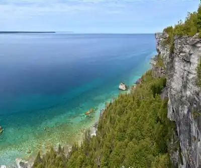 Sentier de randonnée Lion’s Head Provincial Park - paysage naturel