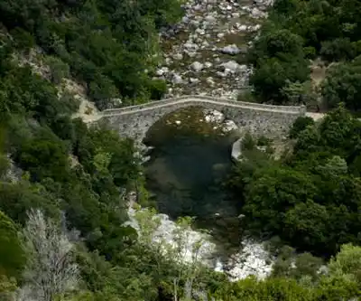 Gorges de Spelunca hiking trail - natural landscape