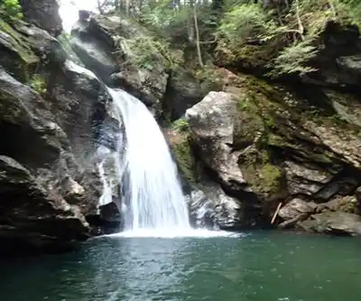 Bingham Falls hiking trail - natural landscape