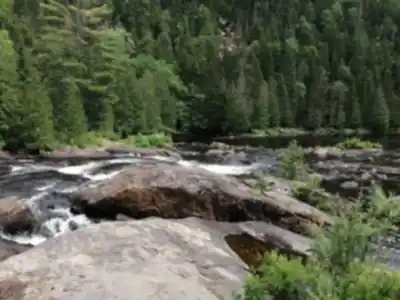 Sentier de randonnée Chute du Diable - paysage naturel