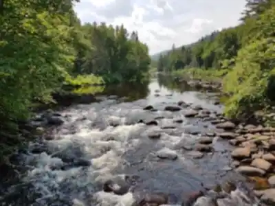 Vue en randonnée de Chute du Diable