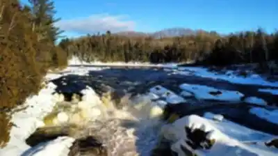 Vue en randonnée de Parc des Chutes de Montauban