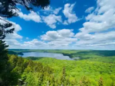 Réserve faunique Mastigouche hiking trail - natural landscape