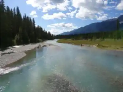 Vue en randonnée de Kootenay National Park