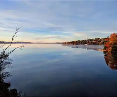 Porters Lake, Nova Scotia hiking trail - natural landscape