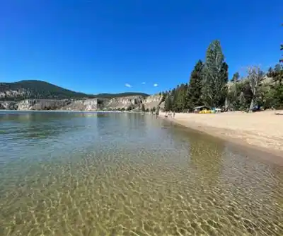 Paysage de Sun-Oka Beach Provincial Park - randonnée pédestre