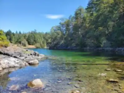 Smuggler Cove Marine Provincial Park hike - nature and outdoors