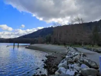 Vue en randonnée de Barnet Marine Park