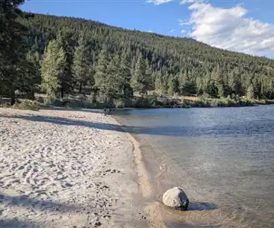 Hiking view of Monck Provincial Park