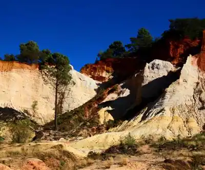 Sentier de randonnée Le Colorado Provençal - paysage naturel