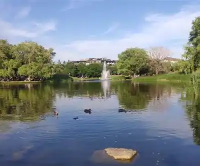 Hiking view of Parc Jarry