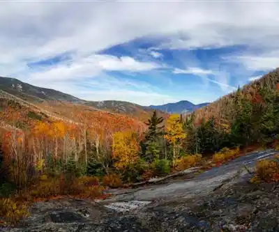Sentier de randonnée Dix Mountain Wilderness - paysage naturel