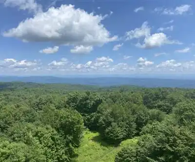 Eggleston Falls hiking trail - natural landscape