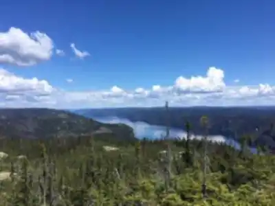 Vue en randonnée de Réserve faunique de Port-Cartier-Sept-Îles
