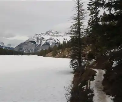 Sentier de randonnée Banff Legacy Trail - paysage naturel