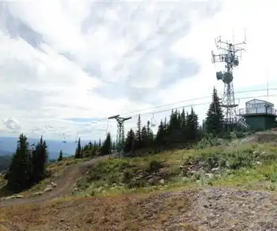 SilverStar Mountain Resort hiking trail - natural landscape