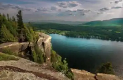 Randonnée Mont Pinacle - Parc Harold F. Baldwin - nature et plein air