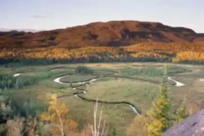 Vue en randonnée de Parc National Des Monts-valin