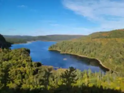 Parc national de la Mauricie hiking trail - natural landscape