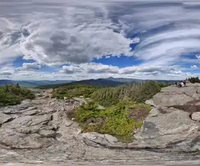 Sentier de randonnée Mount Willard Trail Head - paysage naturel