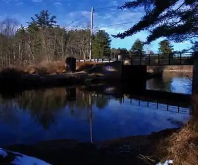 Otter River State Forest hiking trail - natural landscape