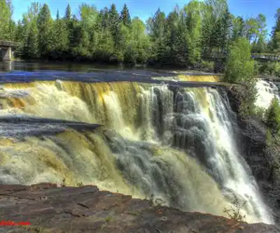 Sentier de randonnée Kakabeka Falls Provincial Park - paysage naturel
