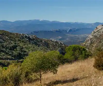 Sentier Cathare hiking trail - natural landscape