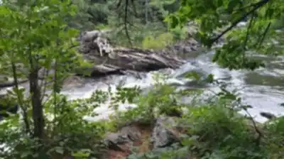 Hiking view of Site Historique Des Chutes De Plaisance