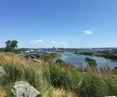 Hiking view of Irving Nature Park