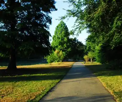 Sentier de randonnée Willowbrook Park - paysage naturel