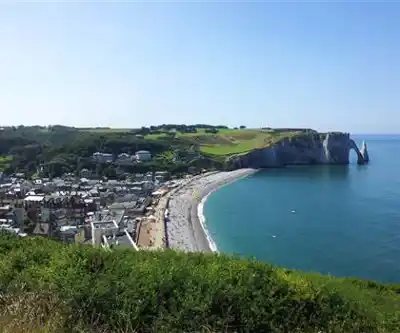 Les Jardins d'Étretat hiking trail - natural landscape