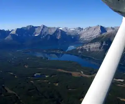 Height of the Rockies Provincial Park hiking trail - natural landscape