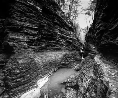 Havana Glen Rd hiking trail - natural landscape