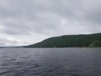 Vue en randonnée de Pohénégamook Santé Plein Air