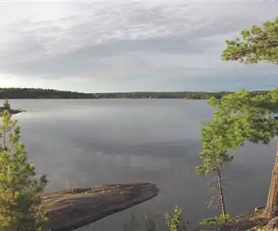 Hiking view of The Massasauga Provincial Park