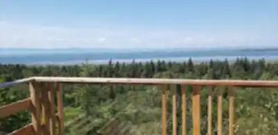 Vue en randonnée de Parc côtier Kiskotuk, secteur des passereaux