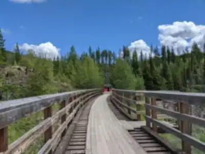 Myra Canyon Trail (Myra Canyon Trestles) scenery - hiking