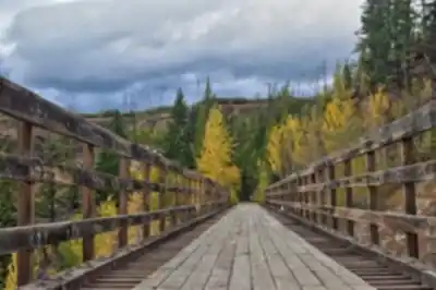 Myra Canyon Trail (Myra Canyon Trestles) hiking trail - natural landscape
