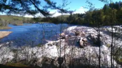 Hiking view of Parc des Cascades