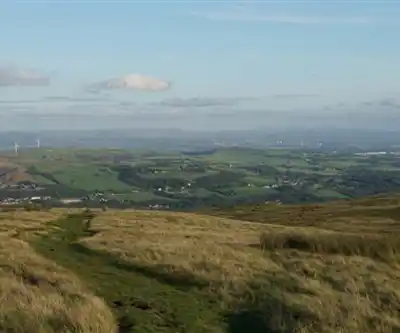 Sentier de randonnée Bull Hill - paysage naturel