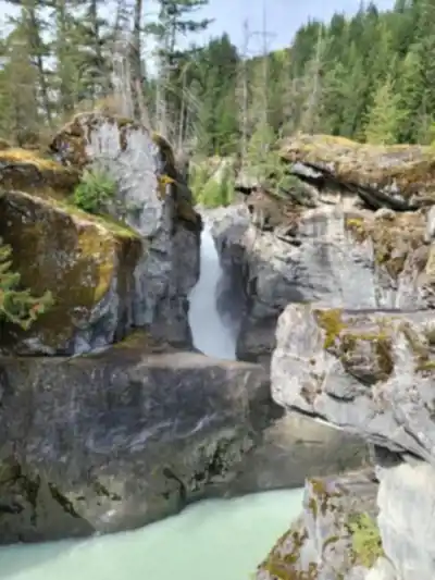 Nairn Falls Provincial Park hiking trail - natural landscape