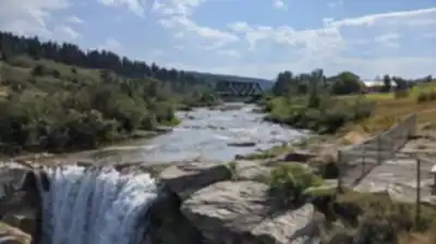 Découvrir Lundbreck Falls en Southern Rockies