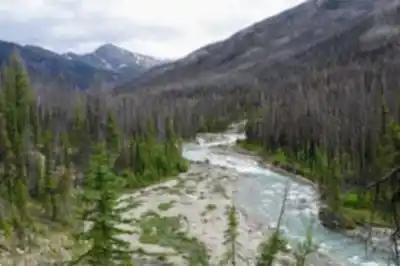 Paysage de Mount Assiniboine Provincial Park - randonnée pédestre
