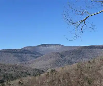 Panther Mountain hiking trail - natural landscape
