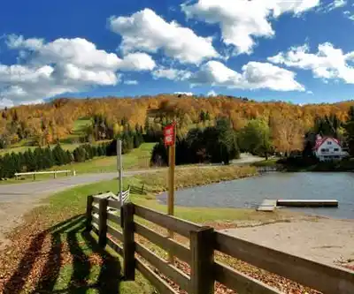 Nature walk at Parc John H. Molson