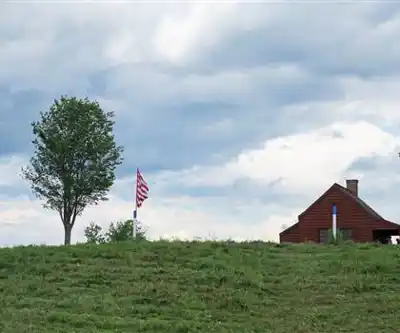 Sentier de randonnée Saratoga National Historical Park - paysage naturel