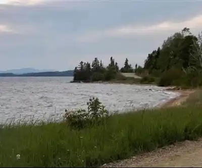 Sentier de randonnée Rainbow Falls Provincial Park, Rossport Campground - paysage naturel