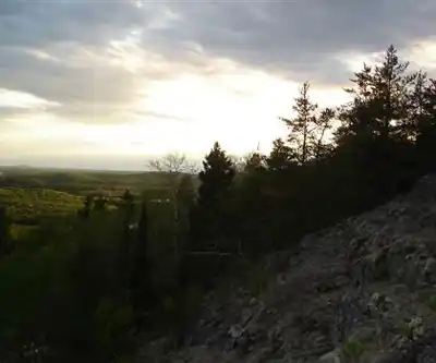Eagle Mountain Natural Area hiking trail - natural landscape