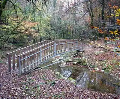Cascade de la Brive hiking trail - natural landscape