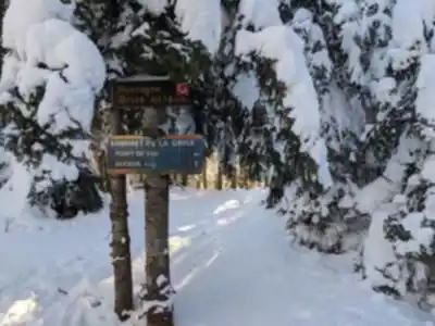 On the trails of Centre de plein air de l'UQAM